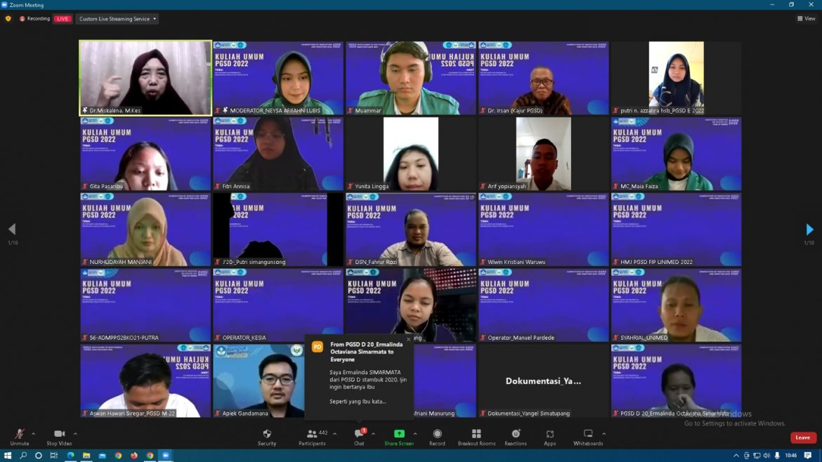 PGSD FIP UNIMED Selenggarakan Kuliah Umum Sebagai Puncak Kegiatan CODE 2022