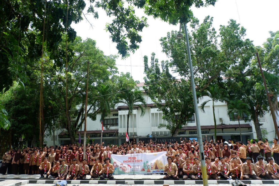 Prodi PGSD Unimed Gelar Projek Perkemahan Pramuka Tahun 2024